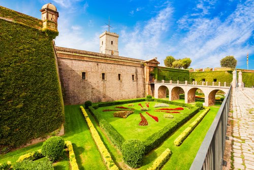 Castell de Montjuïc in Barcelona