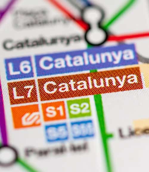 Metro Map Barcelona