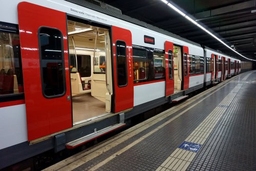 U-Bahn in Barcelona